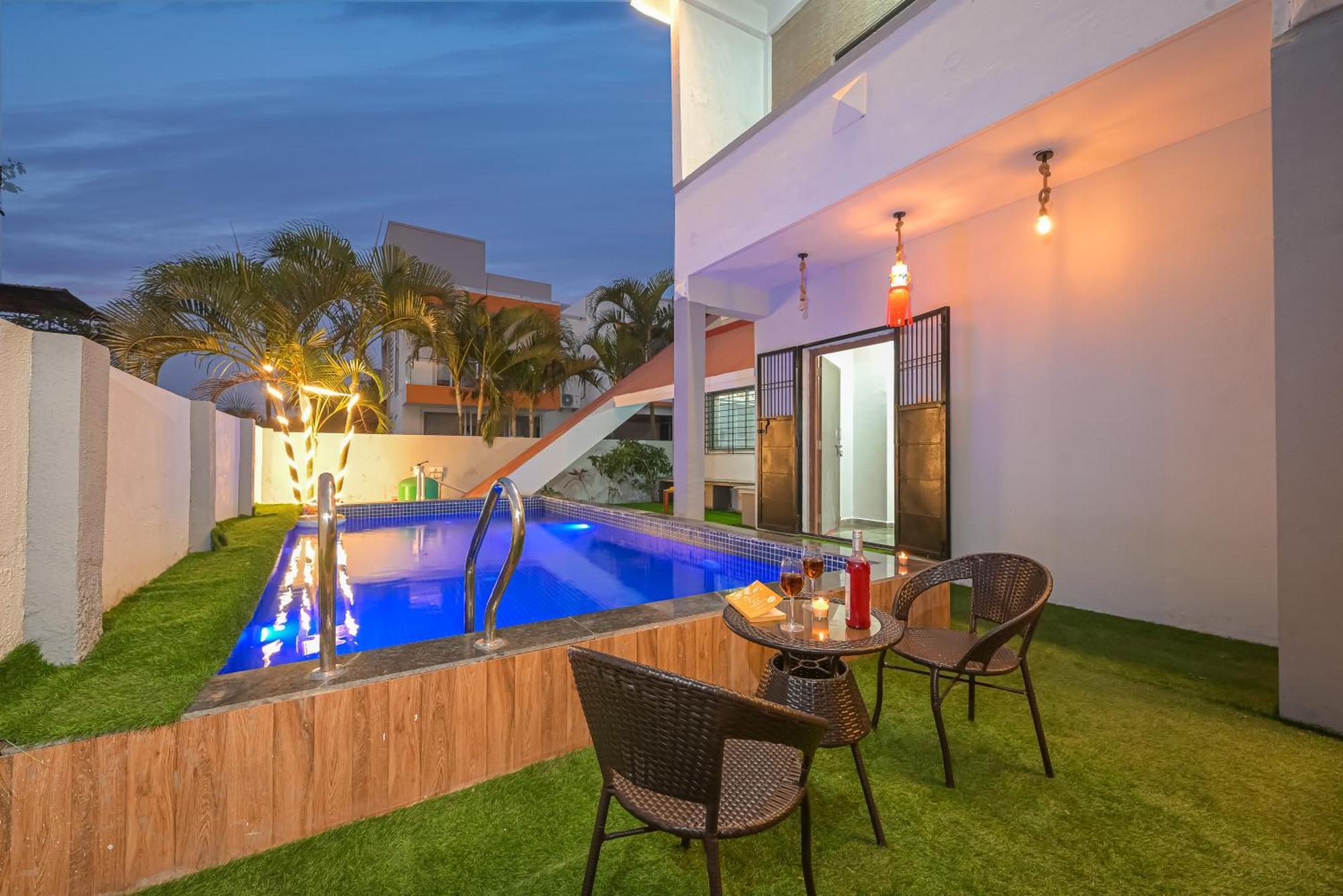 Ll Empyrean Stay II Luxury Ll Celestial Unicorn Villa Ll 3Bhk Ll Ac Ll Private Big Pool Ll Lonavala Exterior foto