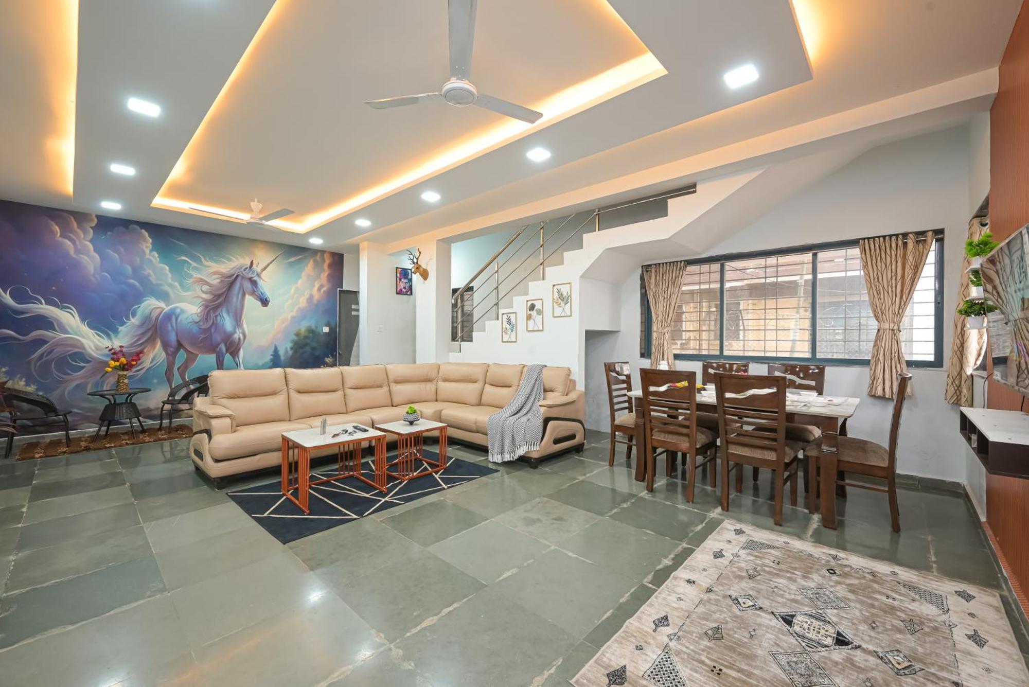 Ll Empyrean Stay II Luxury Ll Celestial Unicorn Villa Ll 3Bhk Ll Ac Ll Private Big Pool Ll Lonavala Exterior foto